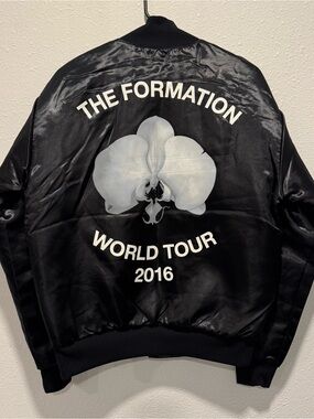 Beyoncé Formation 2016 Tour Rare Satin Bomber Jacket